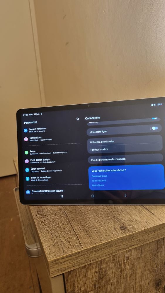 tablette Samsung galaxy S7 avec son clavier officiel 580 Plaine des Cafres (97)