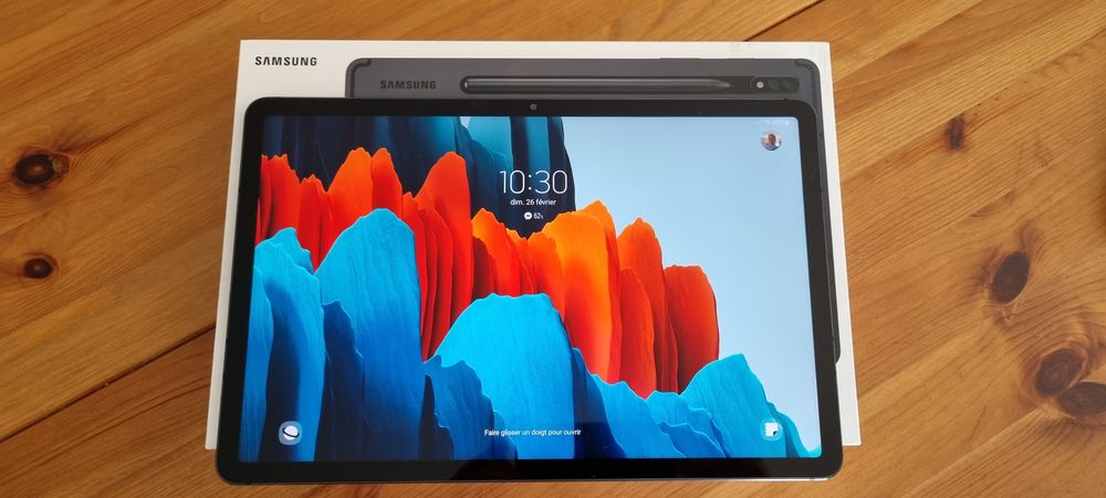 Tablette Samsung S7 Wifi 256GO + clavier + book cover 490 Toulouse (31)