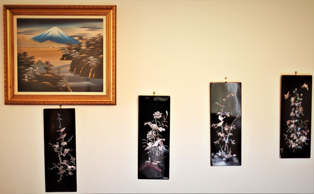 Tablettes en bois laqu� 200 Robion (84)