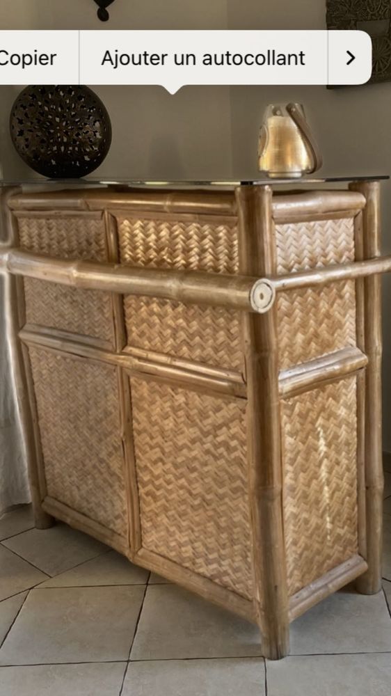 bar et tabouret hauten bambou 360 Six-Fours-les-Plages (83)