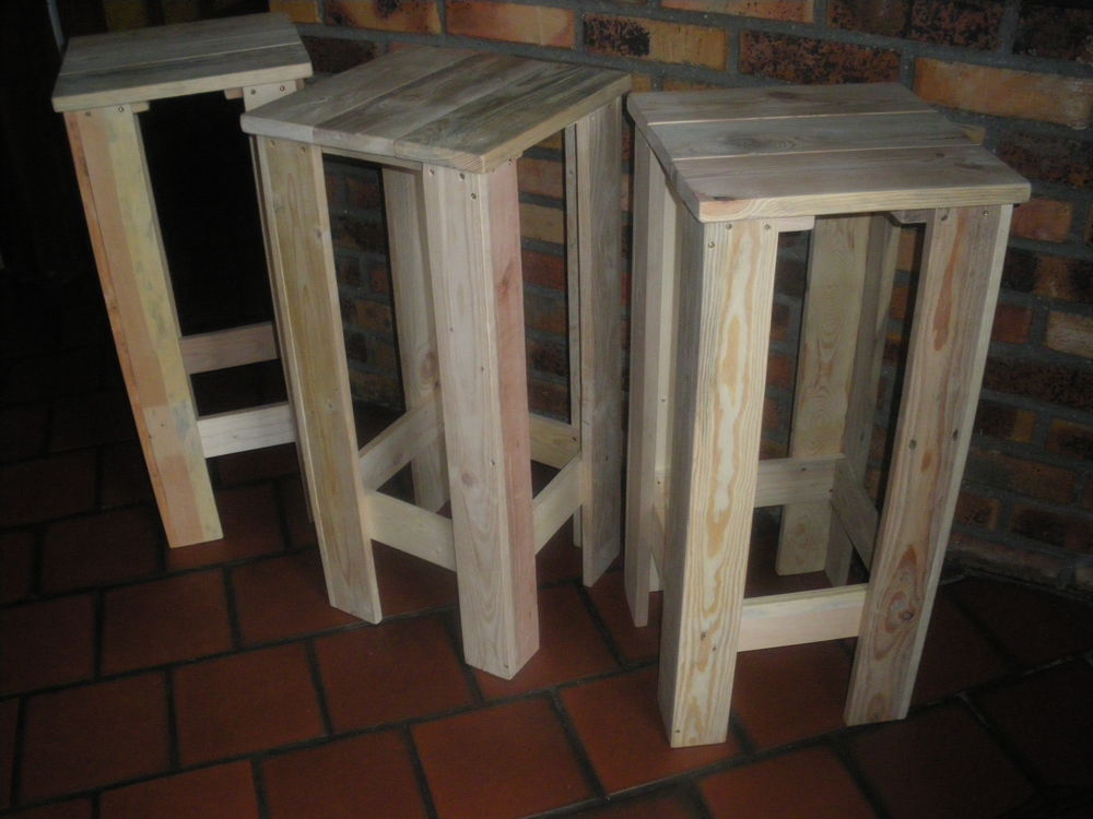 TABOURET MANGE DEBOUT TABOURET HAUT BOIS 100 % RECYCLE 22 Le Havre (76)