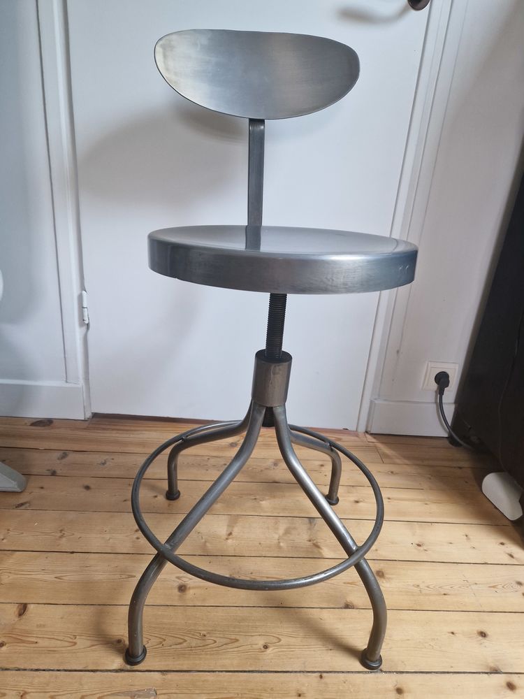 Tabouret m�tal industriel 90 Bondy (93)