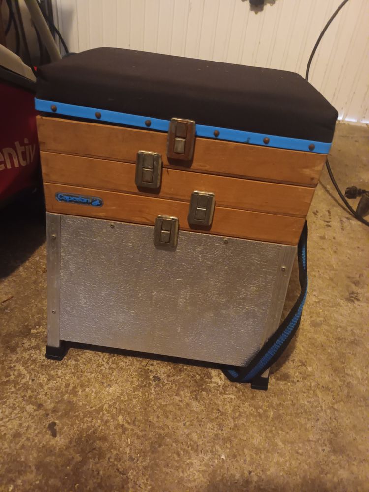 Tabouret de peche avec rangement caperlan 30 Pluvigner (56)