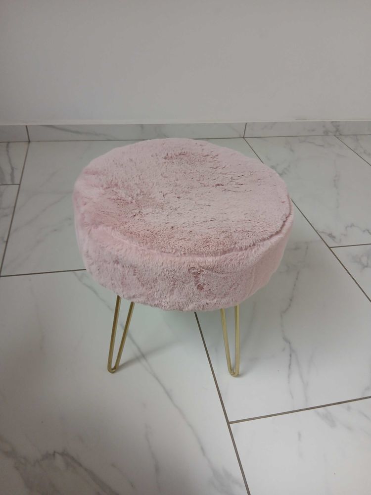 tabouret en velours rose 10 Saint-F�liu-d'Avall (66)
