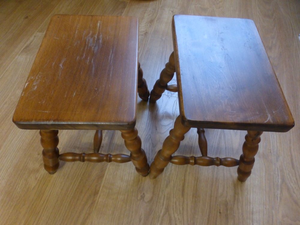Tabourets en bois massif et tourn�s 40 Le Coudray (28)