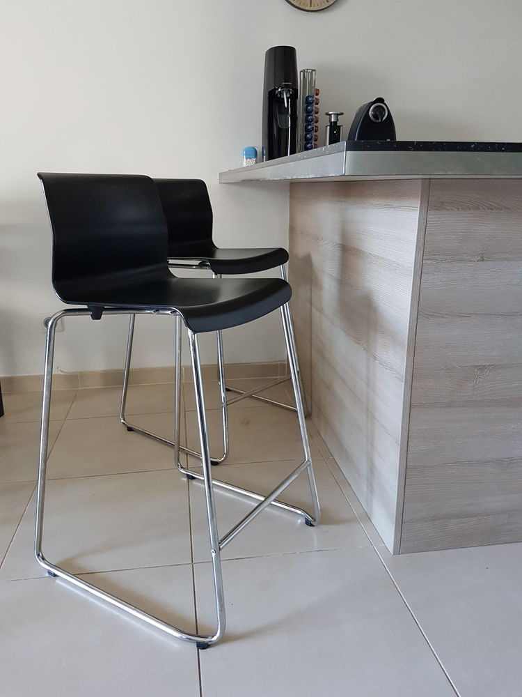 2 tabourets de bar 80 Bellavilliers (61)