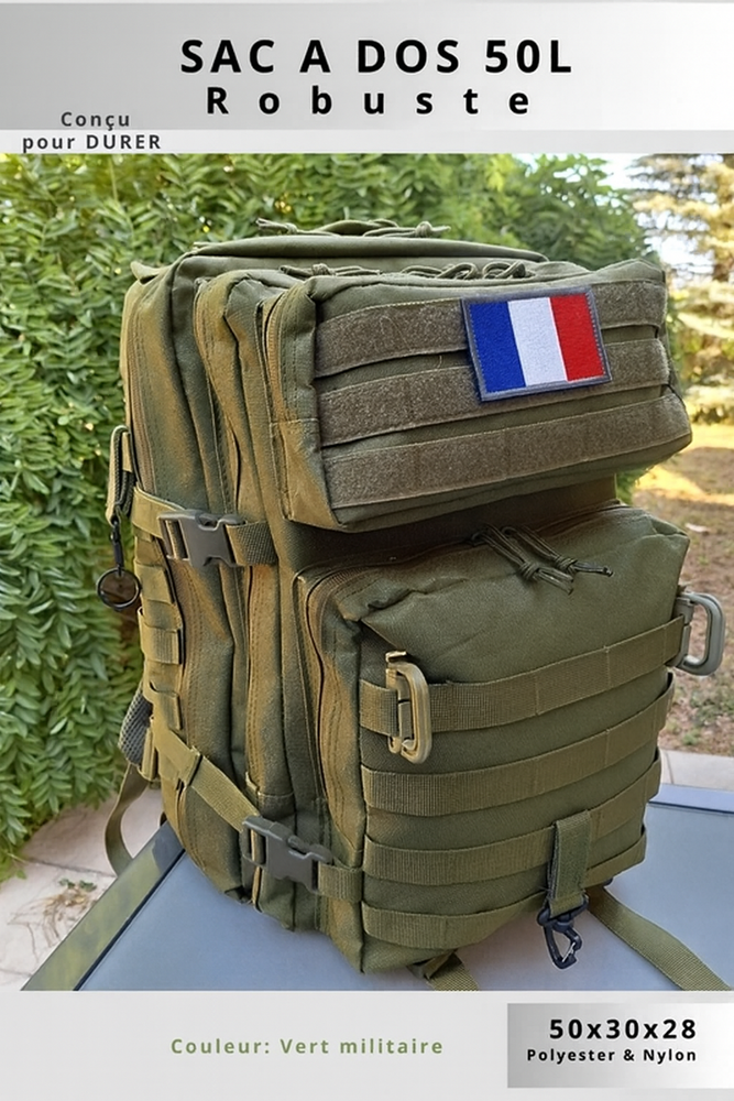 Sac � dos tactique 50L ? Vert militaire, rando, outdoor 0 Hurigny (71)
