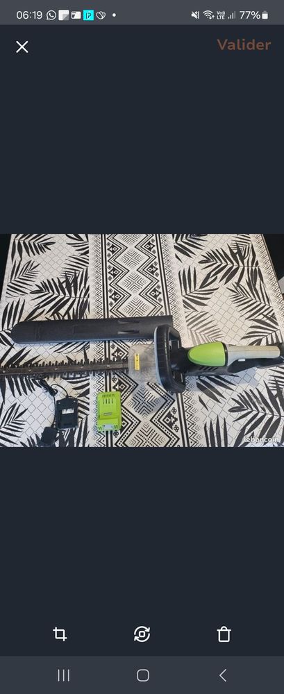 taille haie sans fil 30 Drancy (93)