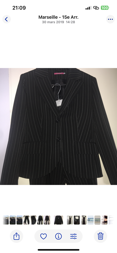 Tailleur 40 Rougiers (83)