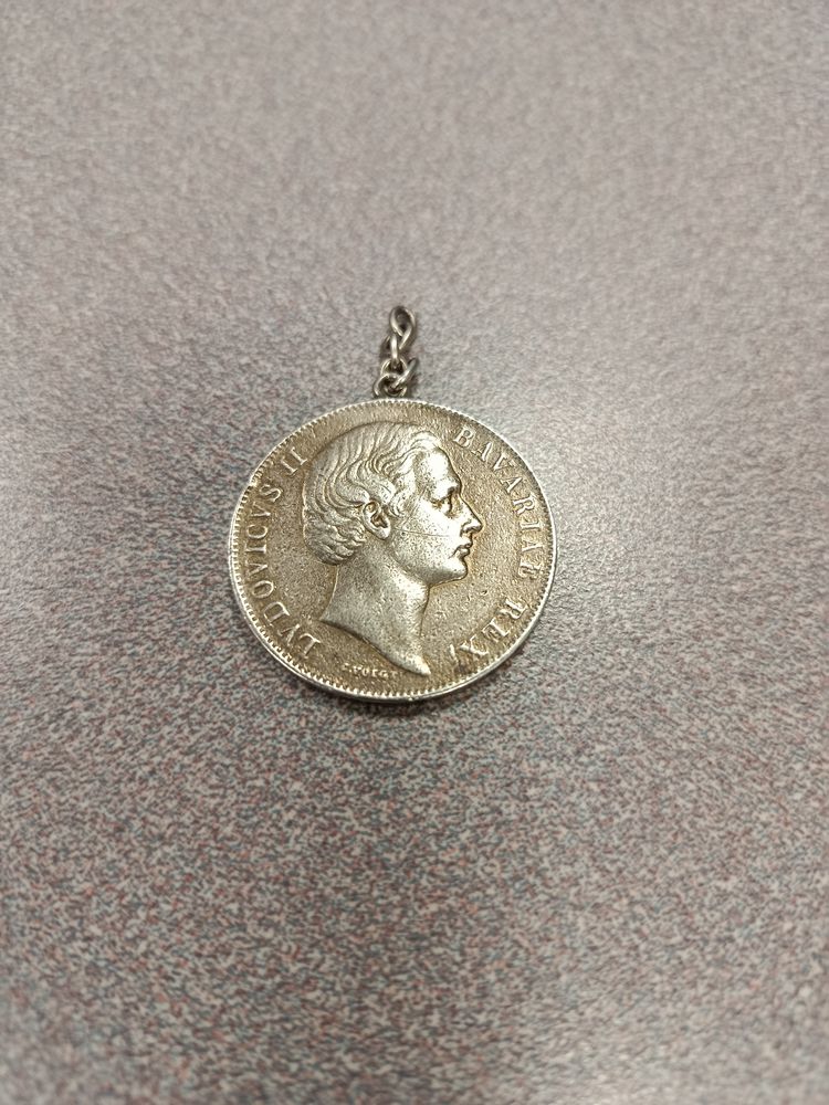 Taler Bayern Patrona Bavaria pi�ce-m�daille en Argent 1869 50 Colmar (68)