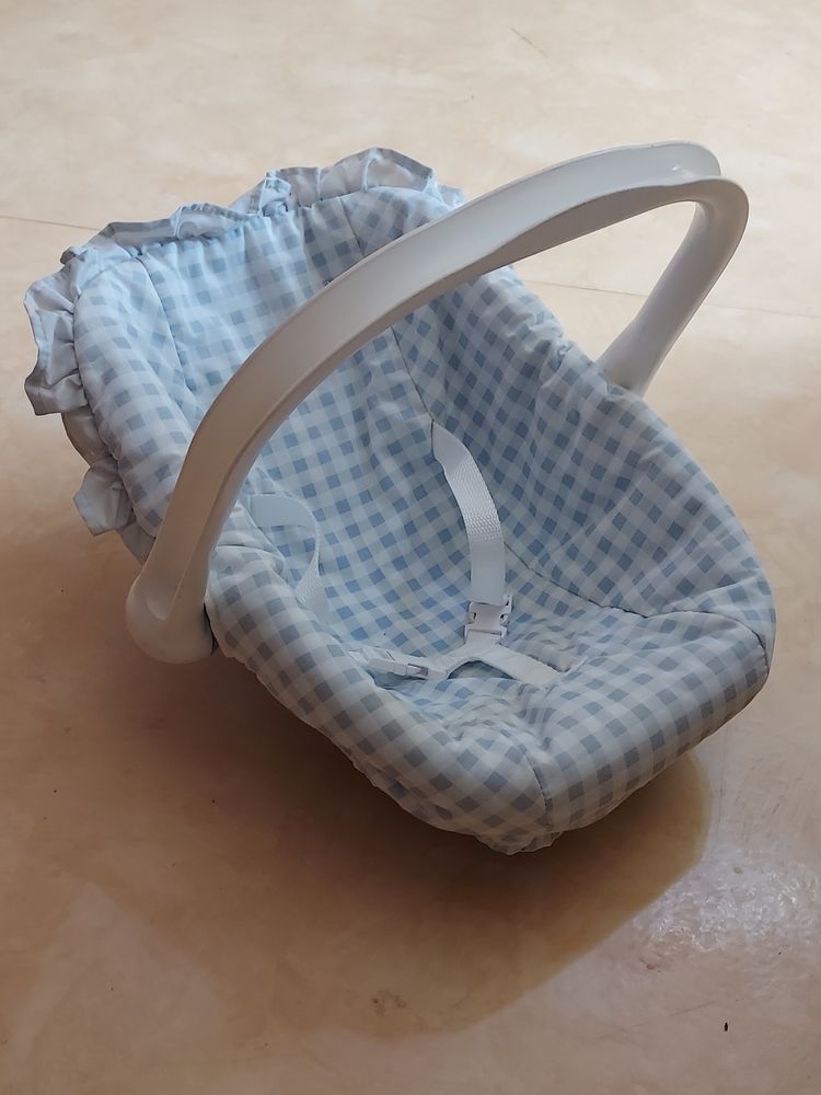 Tancarville poup�e en plastique et tissu vichy 4 Orx (40)