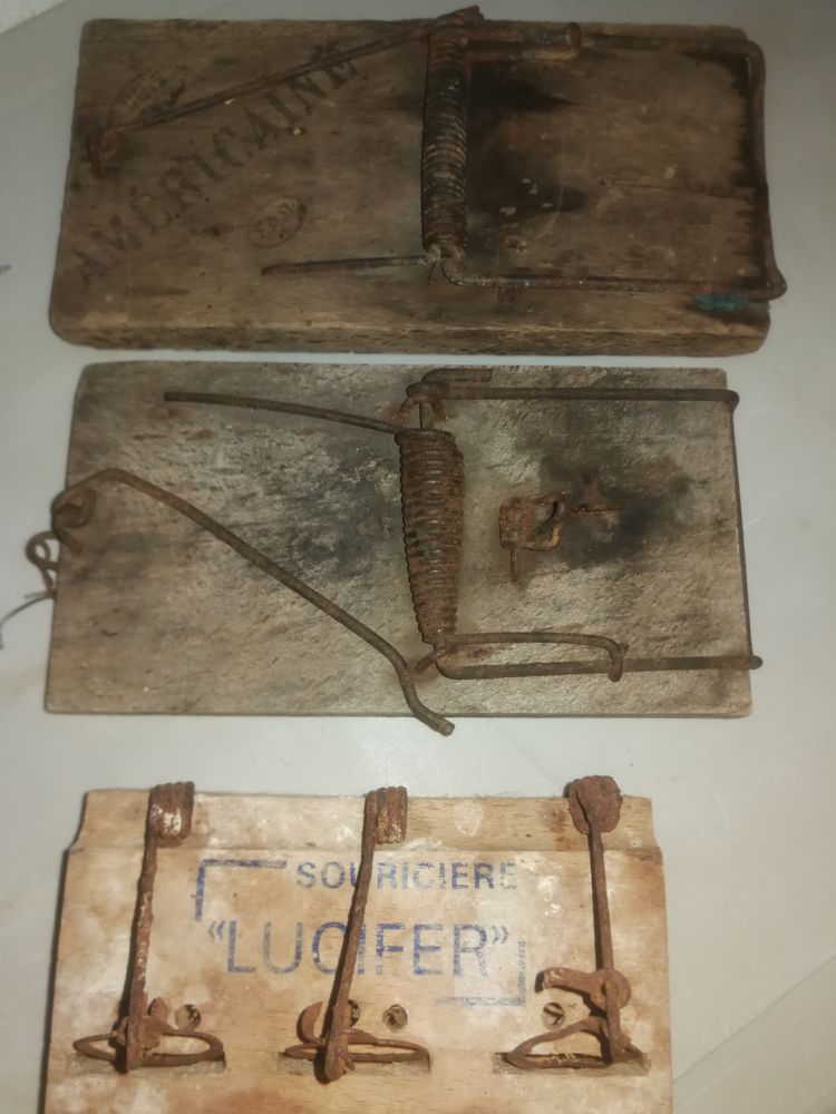 2 tapettes une sourici�re 15 Le Creusot (71)