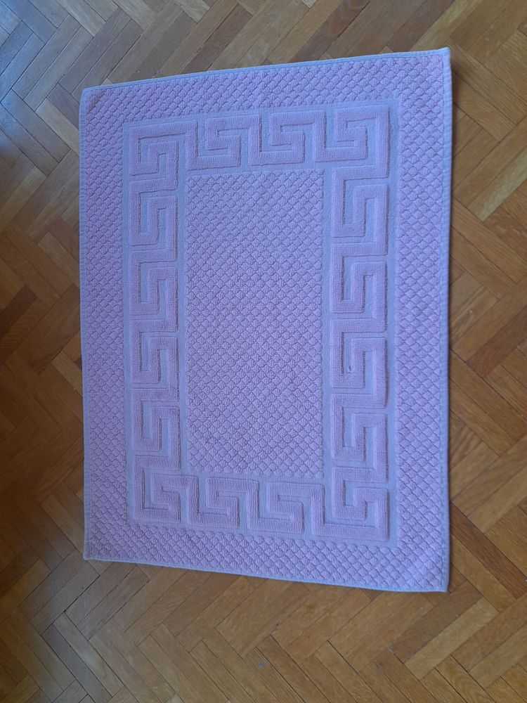 Tapis de bain rose 3 Tours (37)