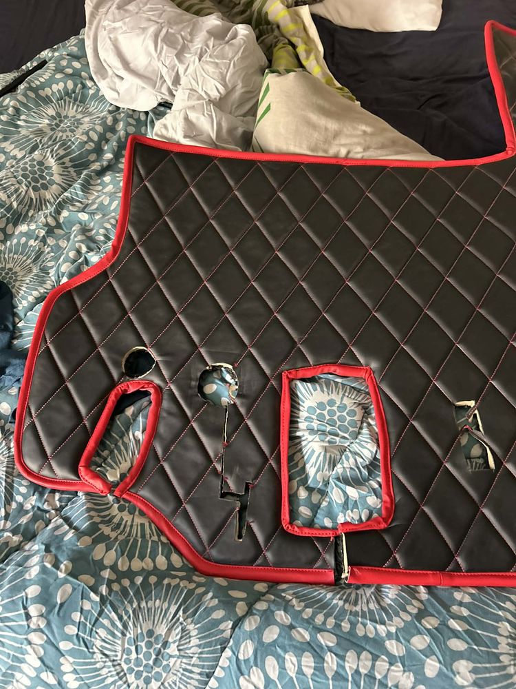 Tapis capitonn� pour pelle komatsu 400 Domalain (35)