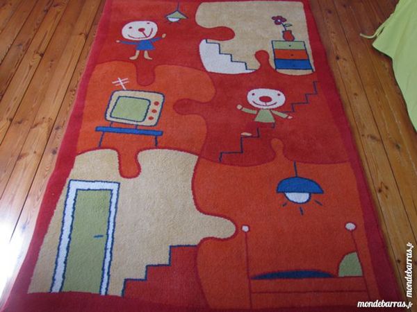 Tapis chambre enfants coin bureau ou salle de jeux 48 Saint-Varent (79)