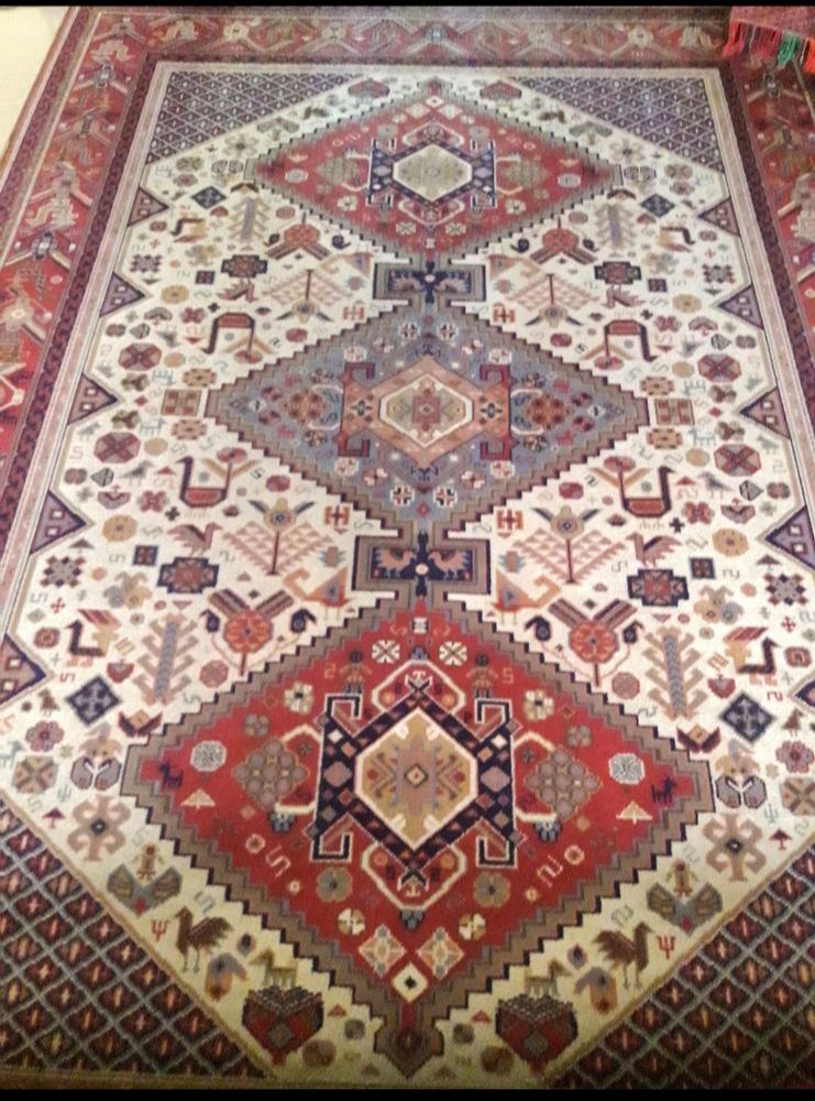 Tapis Cogolin fait main en laine (Made in France) 352 Lille (59)