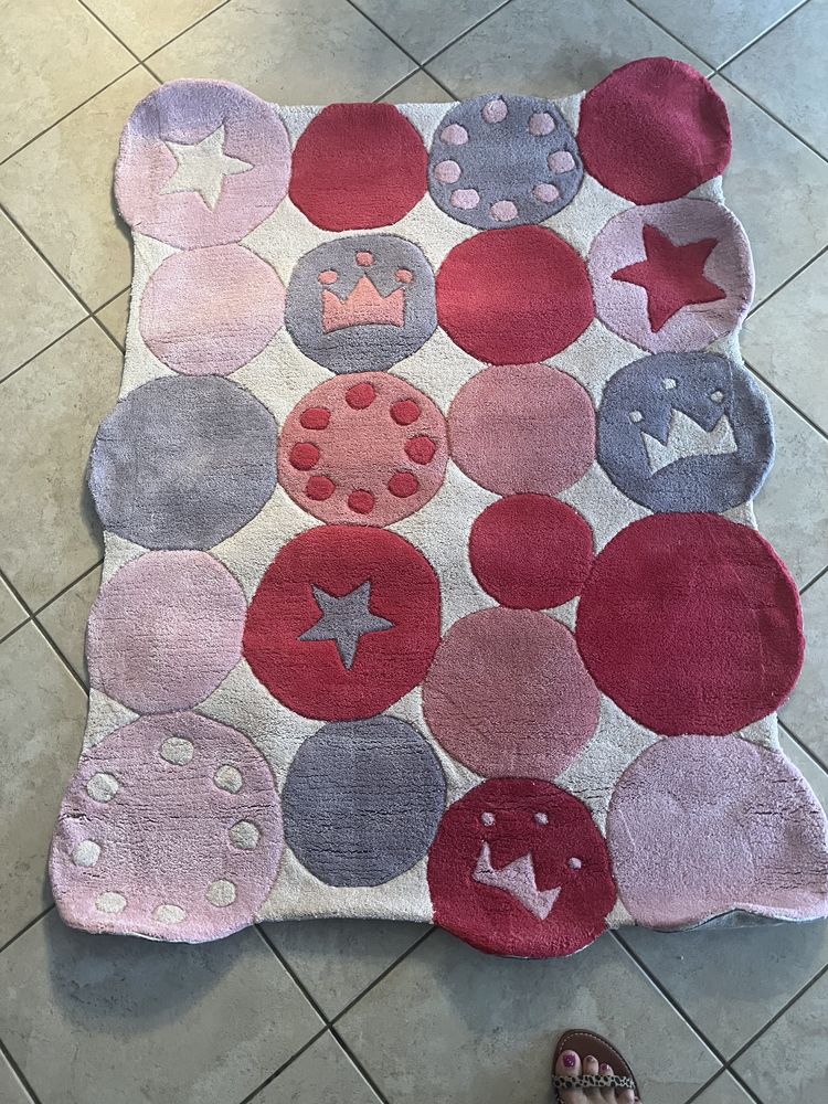 Tapis color� chambre enfant 35 Gu�nange (57)