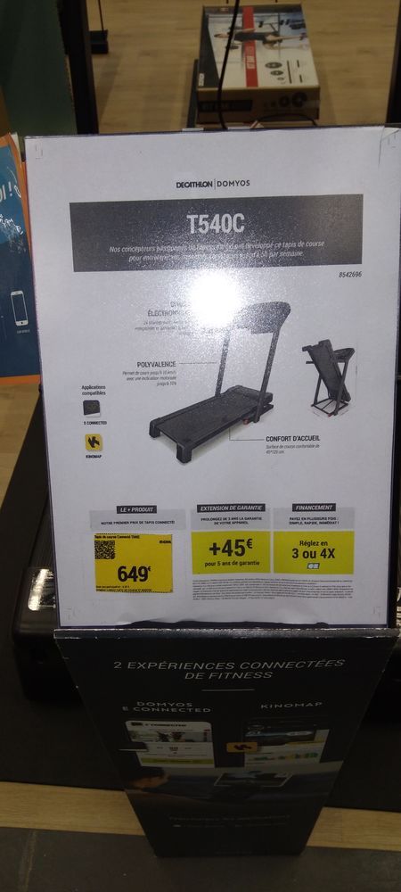 tapis de course connect� T540C �tat neuf 
. 500 Le Tr�port (76)