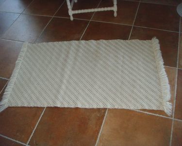 tapis (descente de lit) en laine 15 Bouquet (30)