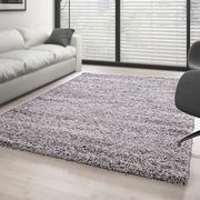 Tapis gris polyester coton 40 Persan (95)