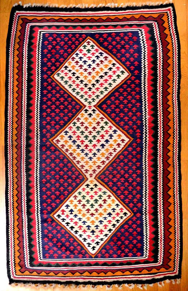Tapis / Kilim ancien persan, Senneh en laine 180X105 430 Paris 4 (75)
