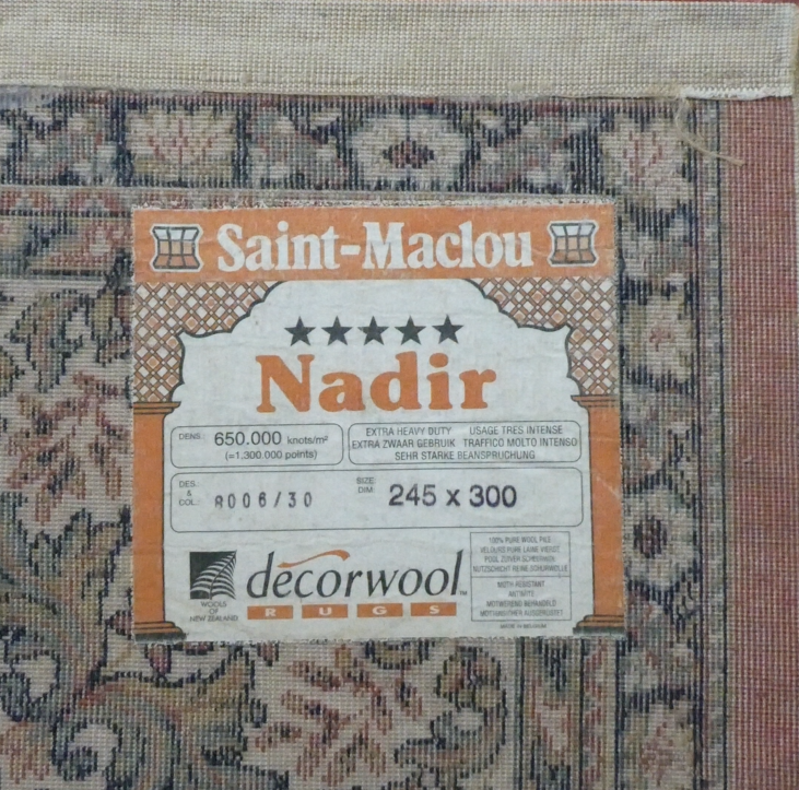 Tapis St Maclou de  salon 200 Toulouse (31)