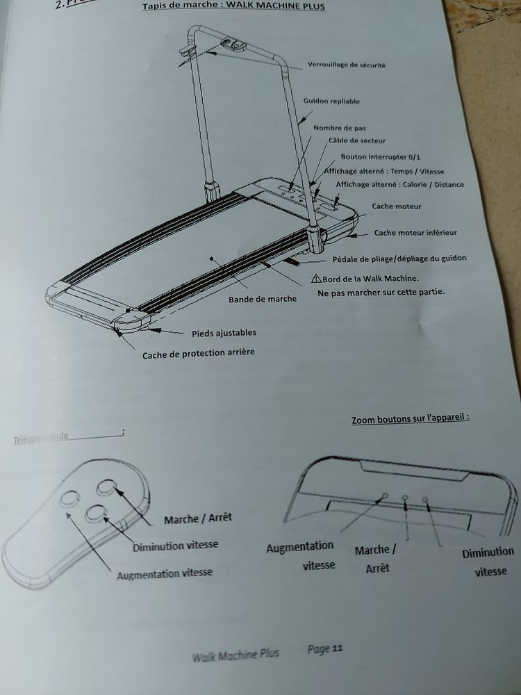 Tapis de marche pliable 220 Ivry-la-Bataille (27)