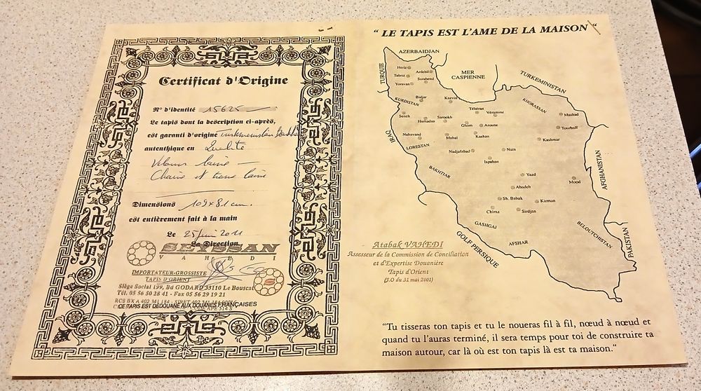 TAPIS D'ORIENT 200 Gradignan (33)