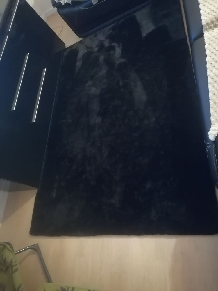 Tapis peluch� noir 50 Issoudun (36)