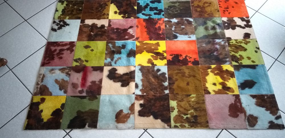 Tapis TERGUS 2.1 x 1.5 en peau de vache 0 Veauche (42)