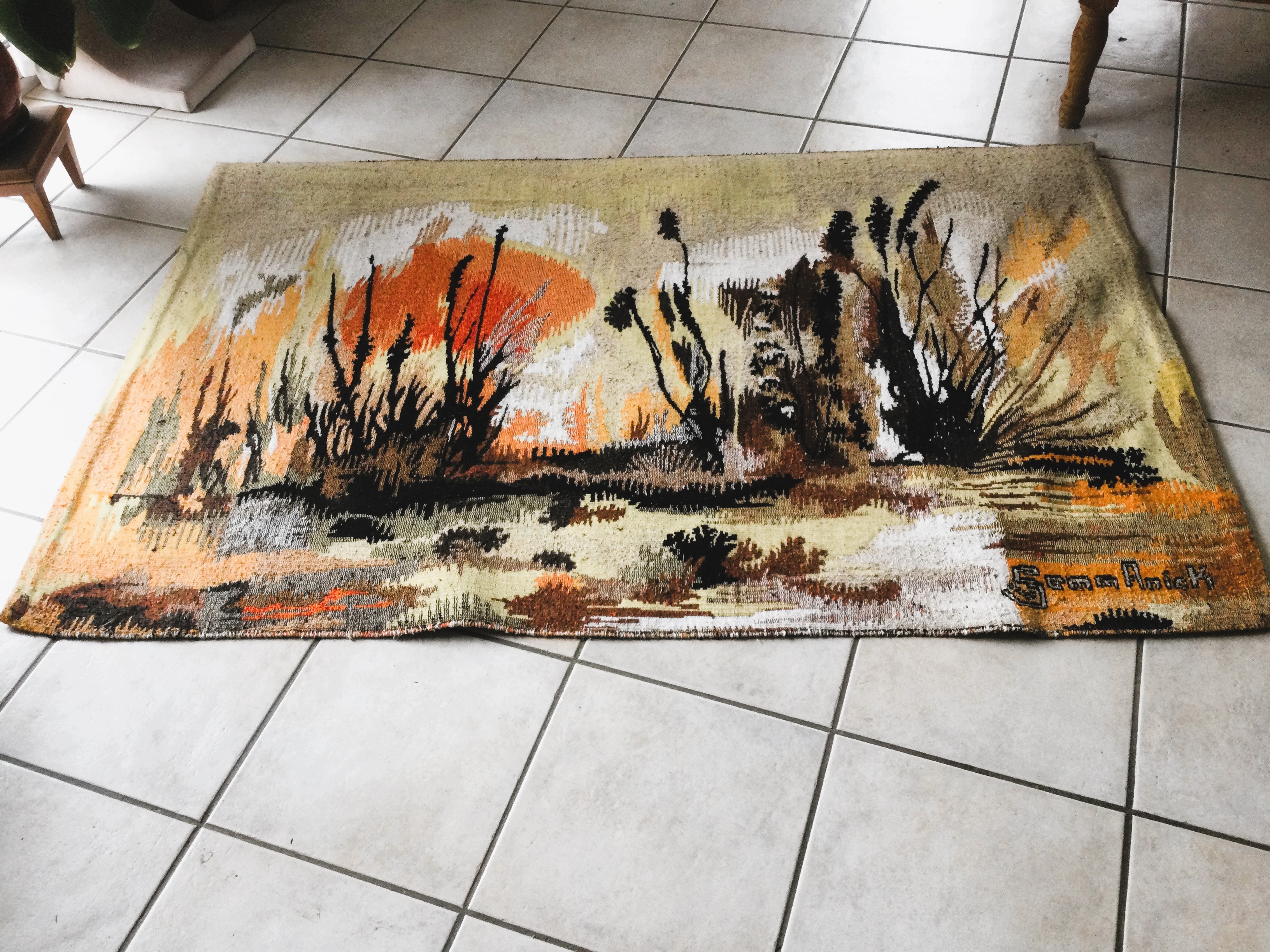 Tapisserie d'Aubusson HAITI par Gemmanick 280 Toulouse (31)