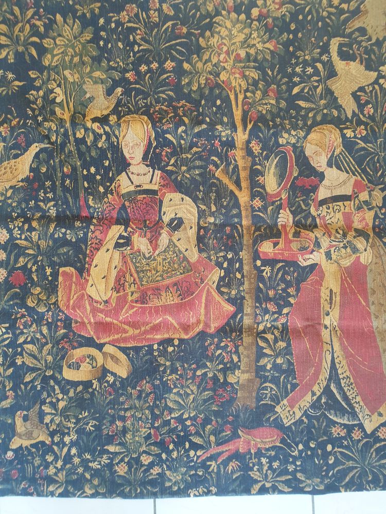 Tapisserie d'aubusson Tiss�e m�tiers  Jacquard 0 Lembras (24)