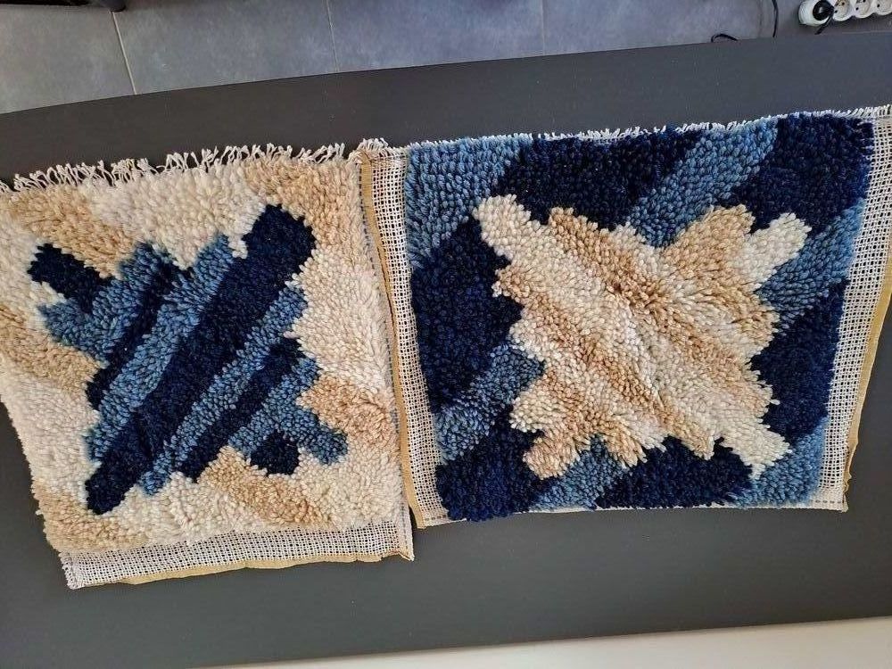 Tapisserie en laine fait main � coudre sur un coussin 20 Toucy (89)