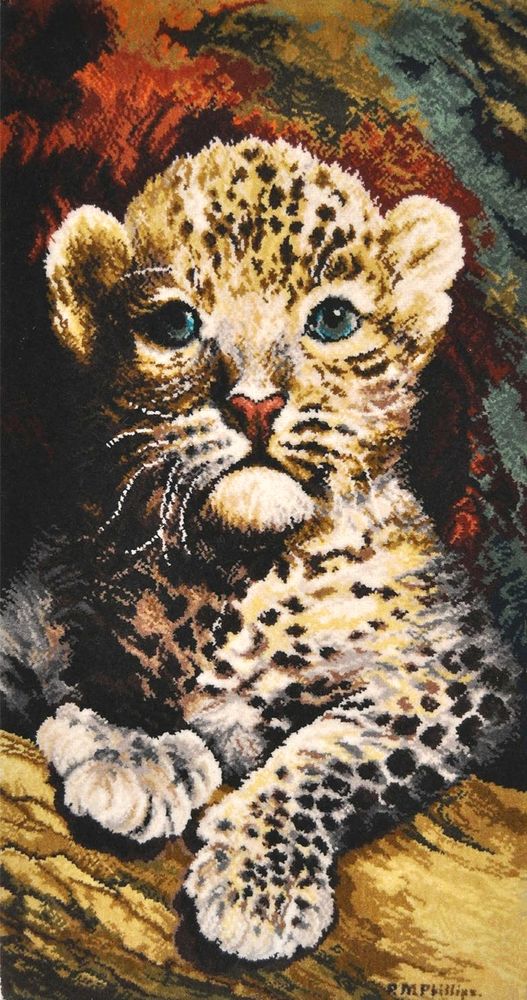 Tapisserie murale bébé léopard 70 Orléans (45)