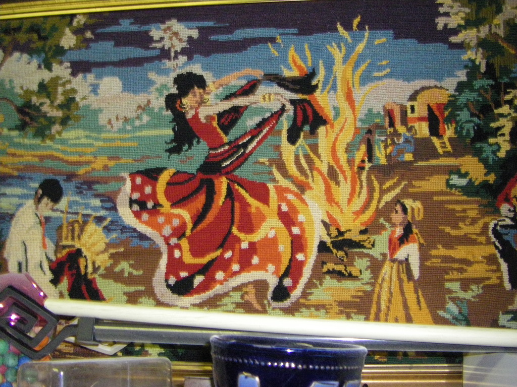 Tapisserie murale canevas Flamenco 30 Aubagne (13)