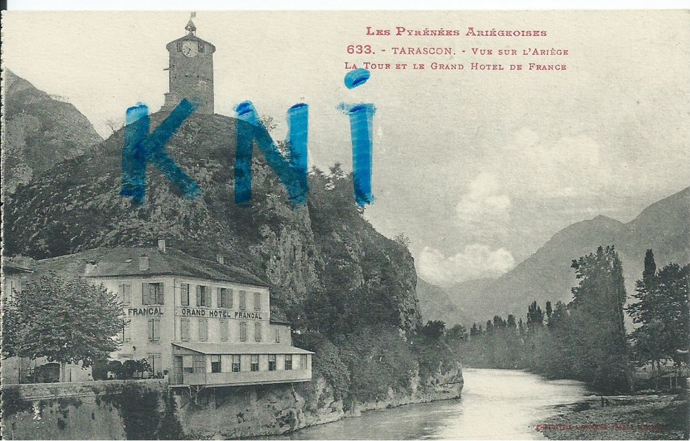 09 , Tarascon , vue sur l'ari�ge 5 Tours (37)