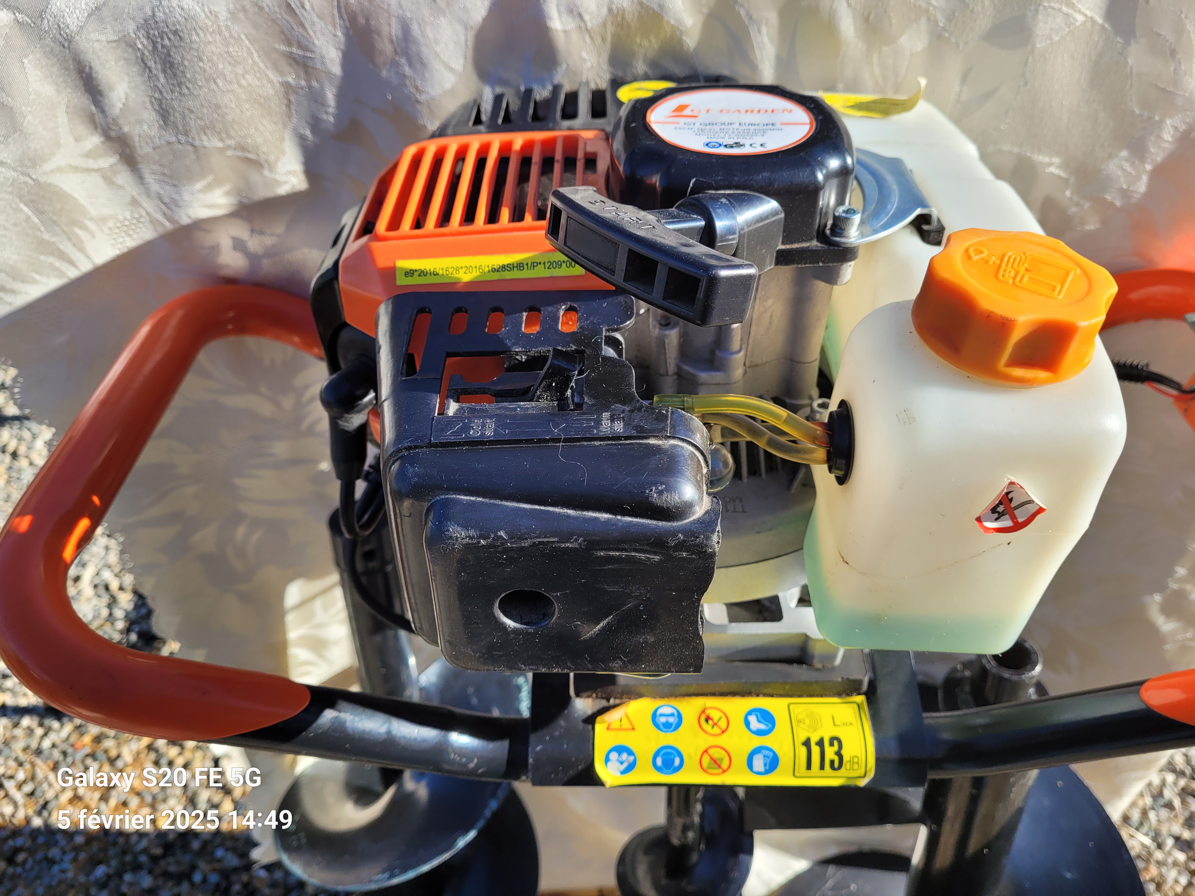 tariere pour forer la terre 120 Fabras (07)