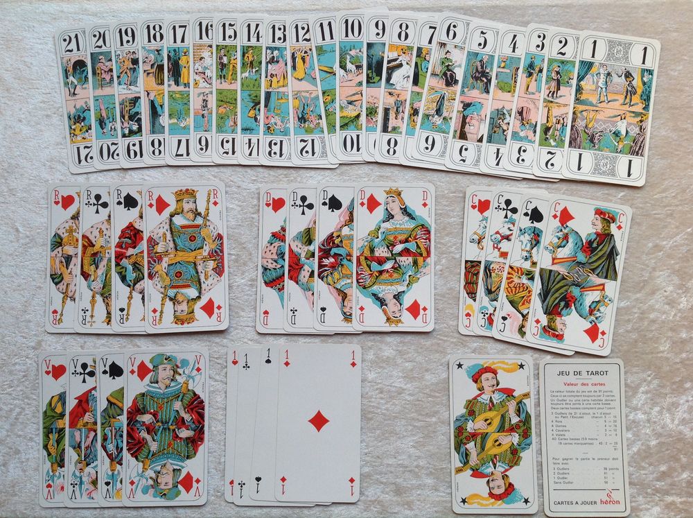 JEU DE TAROT INCOMPLET DE 43 CARTES Envoi Possible
2 Tr�gunc (29)