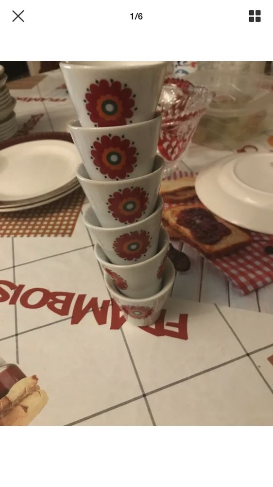 lot de 6 tasse anciennes en porcelaine 15 Lyon 8 (69)