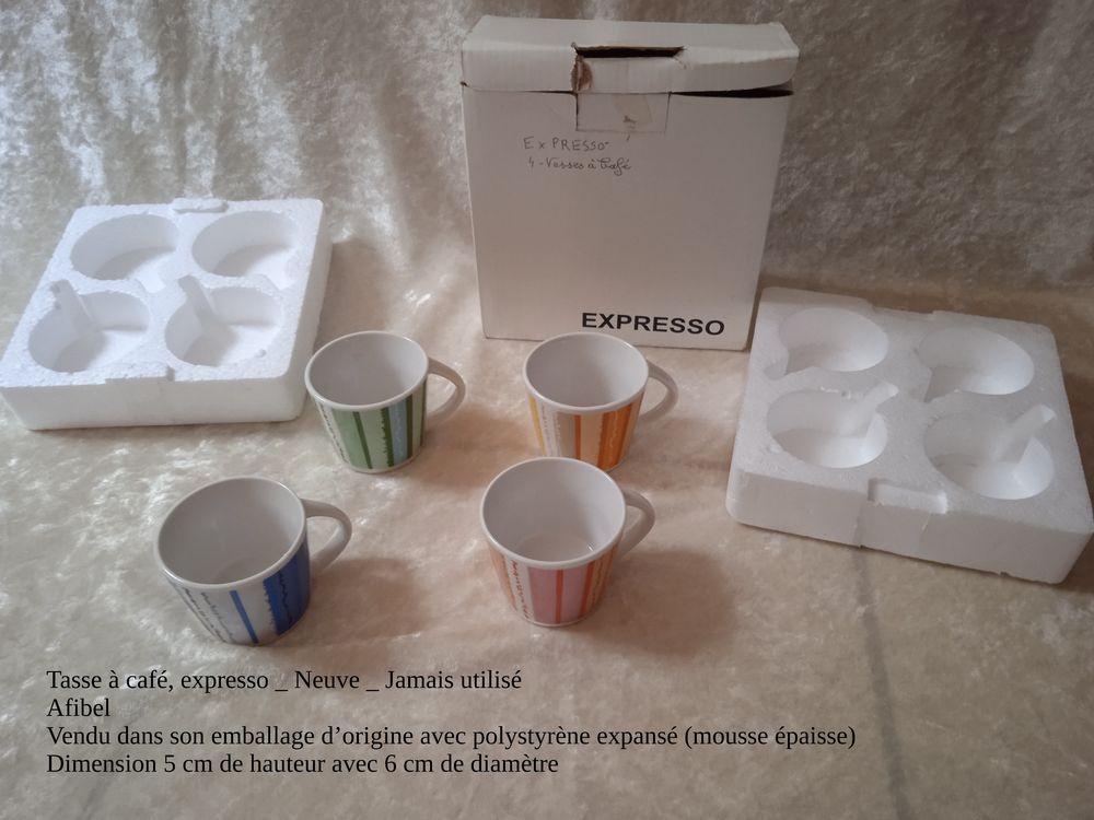 Tasse � caf�, expresso, tisane, neuve Afibel 10 Lourdes (65)