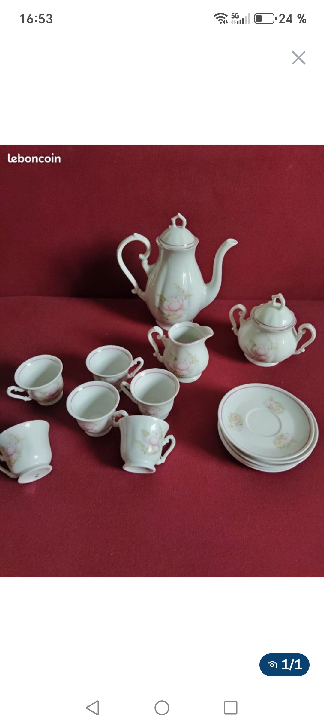 Tasse � caf� 6 Cambrai (59)