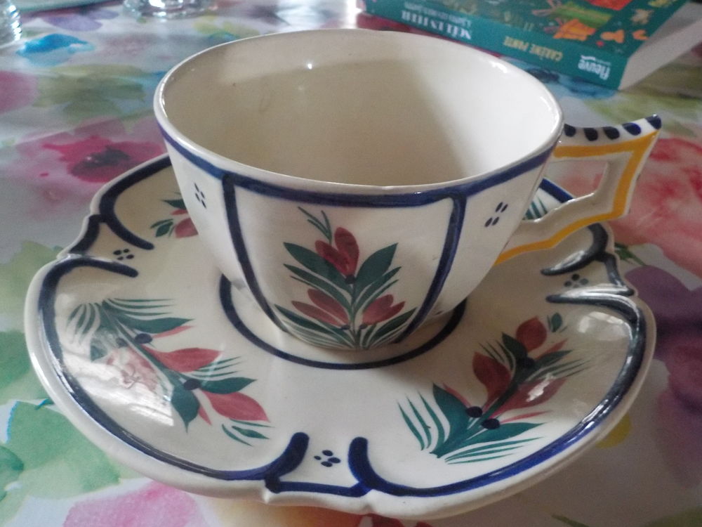 TASSE ET SOUCOUPE HB QUIMPER 5 Bubry (56)