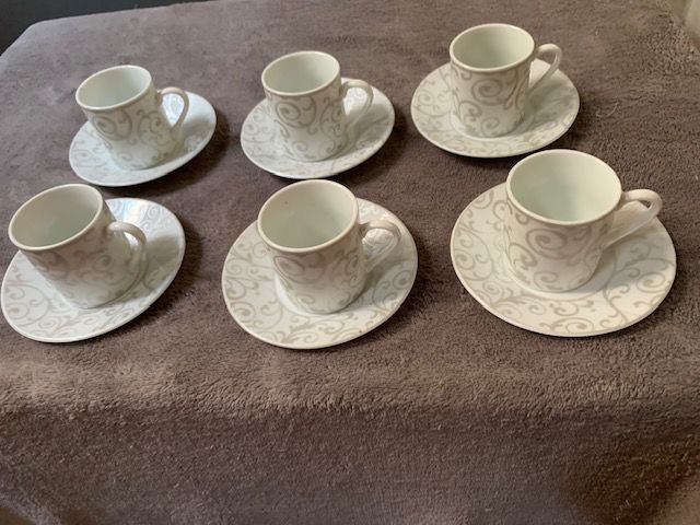 Tasses avec sous tasses 15 Paris 10 (75)