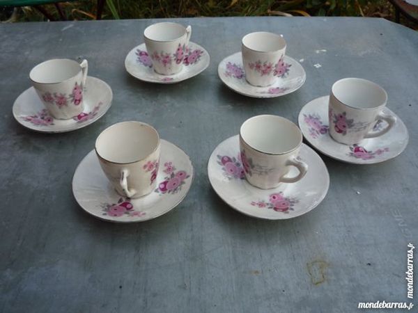6 tasses à café/porcelaine de Limoges 10 Castres (81)