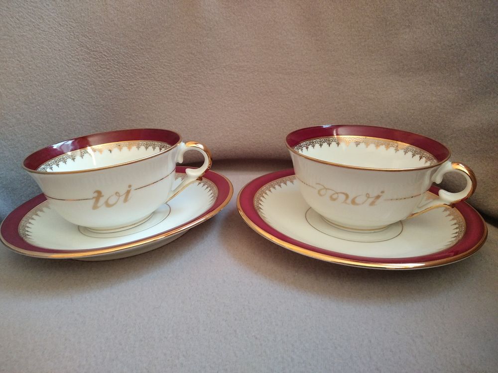 Duo de tasses � d�jeuner 26 Nevers (58)
