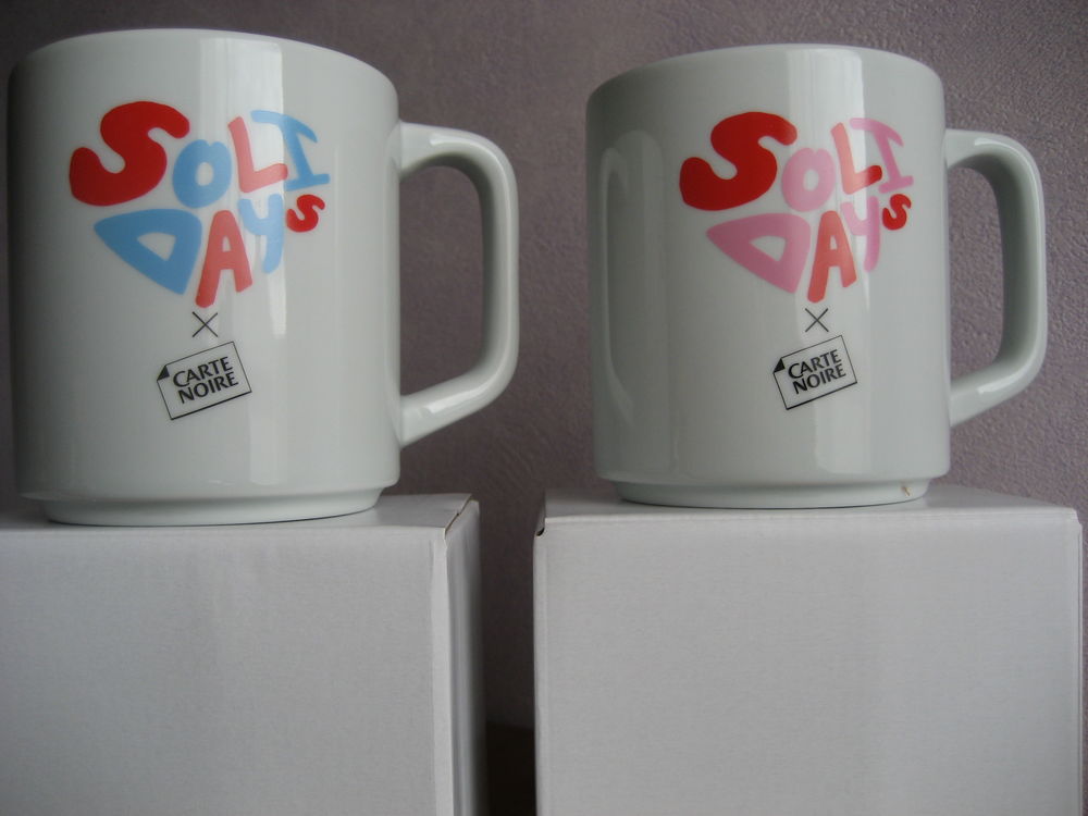 Lot de 2 tasses Solicoeur Carte Noire, neuf 19 Reims (51)