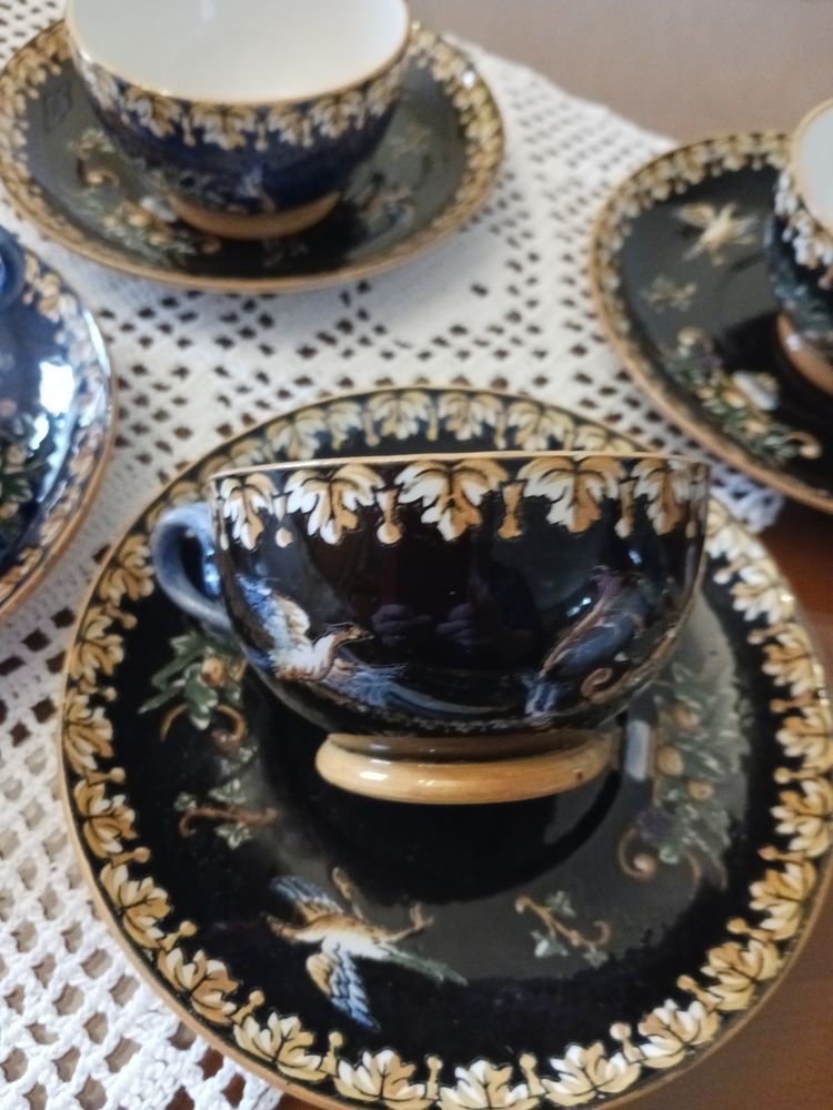 TASSES ET SOUCOUPES BLEU GIEN 200 Gien (45)