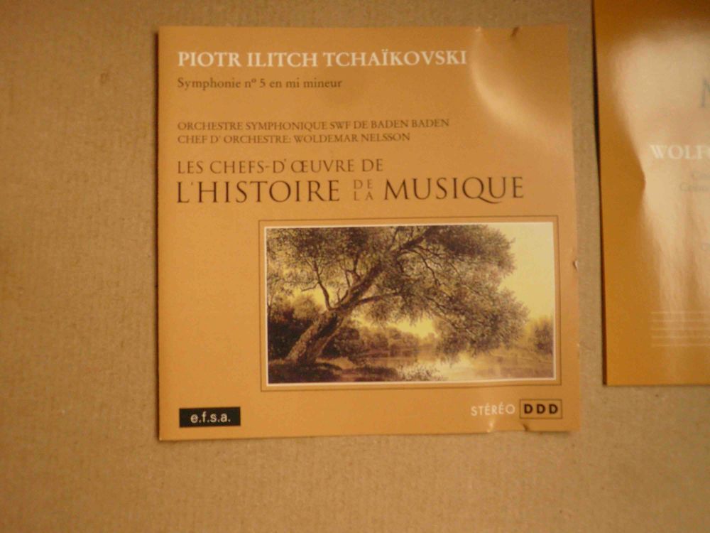 TCHA�KOSVKI - sYMPHONIE N� 5 en mi mineur 2 Rennes (35)