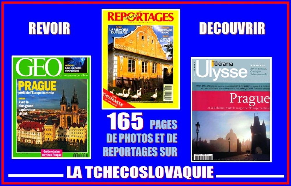 TCH�COSLOVAQUIE - la Boh�me - PRAGUE 14 Montpellier (34)