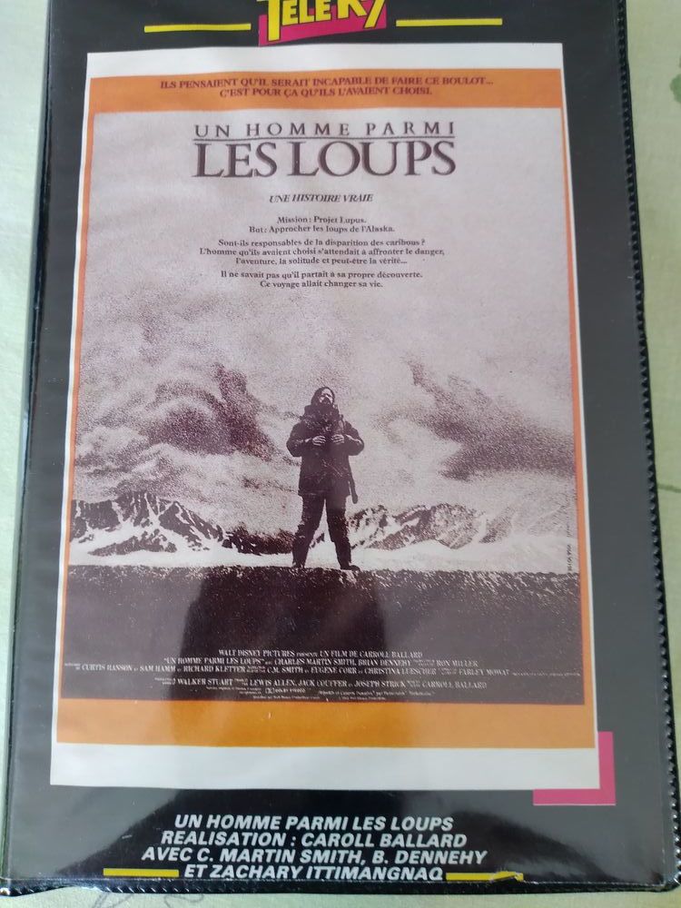 TELE K7 UN HOMME PARMI LES LOUPS 2 Gi�vres (41)